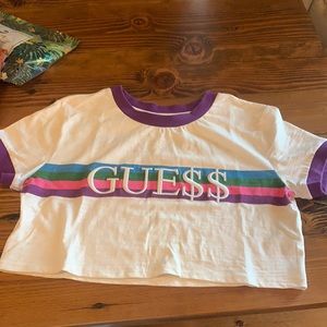 guess crop top
